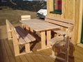 Massivholzgartenm�bel - Garnituren - Bild 3
