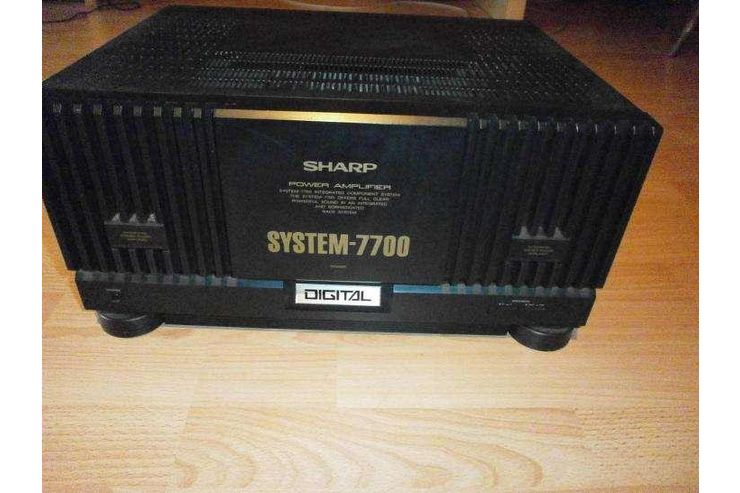 Sharp 7700 Endstufe - Verst�rker - Bild 1
