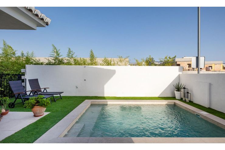 Gartengestaltung Pool Terrasse - Kleing�rten - Bild 1