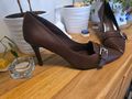 RALPH LAUREN Leder Pumps braun Gr 41 - Gr��en > 40 - Bild 3
