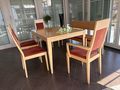 Esszimmer Tisch Sessel Sitzbank Glasschrank - Kompletteinrichtungen & Essgruppen - Bild 3