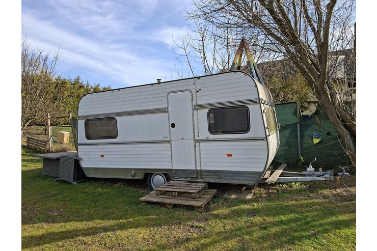 Wohnwagen Grundst�ck Garten - Wohnwagen - Bild 1
