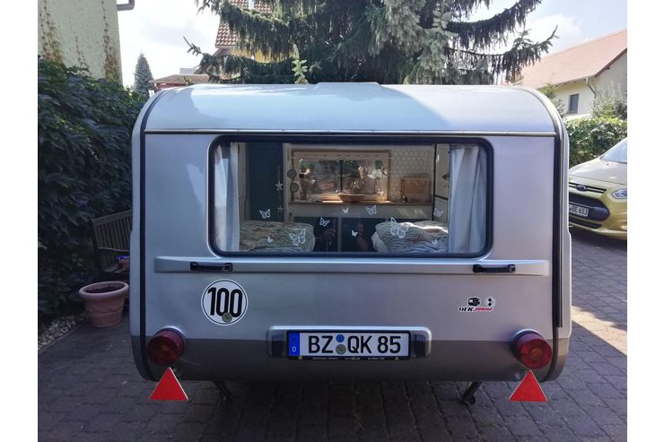 DDR Oldtimerwohnanh�ner QEK Junior HP500 - Wohnwagen - Bild 1