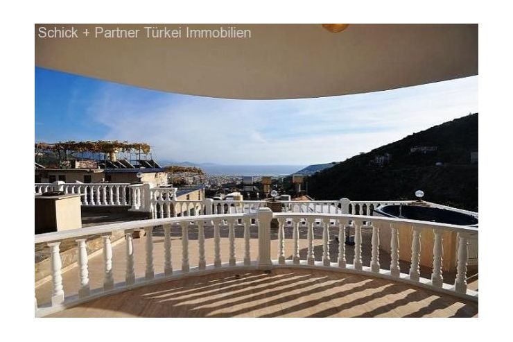 Vollmblirte Luxusvilla Alanya Tepe exklusiven Villenviertel - Haus kaufen - Bild 1